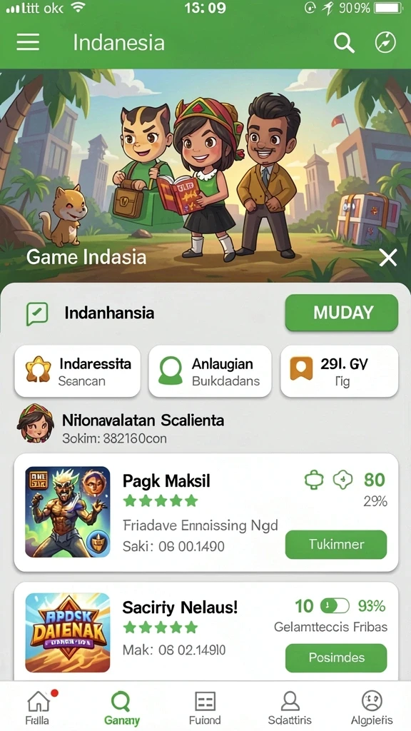 hao788 - Tampilan menu utama aplikasi HAO788 yang menarik.