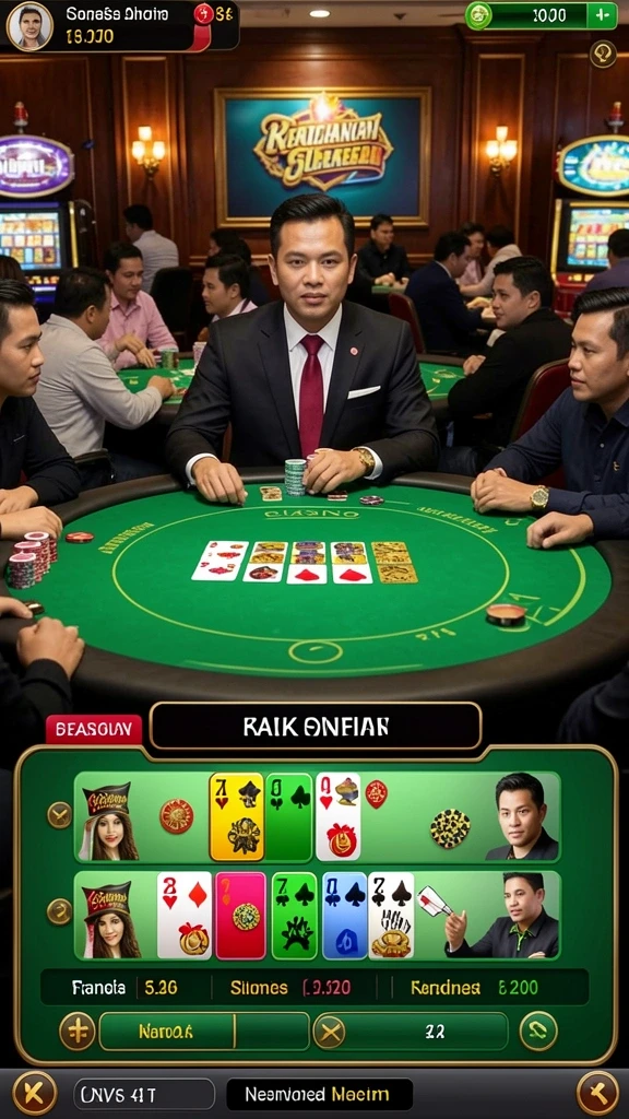 jarum77 - Tampilan antarmuka pengguna yang menarik.