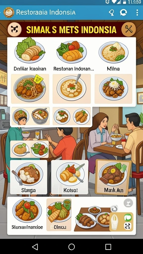 megafafa - Tampilan antarmuka yang menarik dan mudah digunakan.