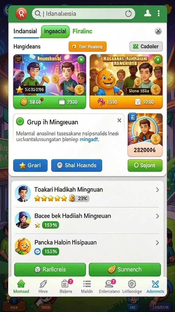 ocatoto - Tampilan antarmuka OCATOTO yang bersih dan intuitif.