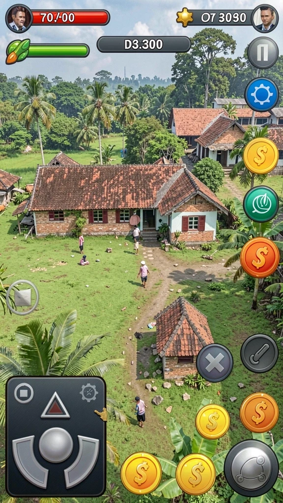 virus88 - Tampilan grafis yang menarik dan penuh warna.
